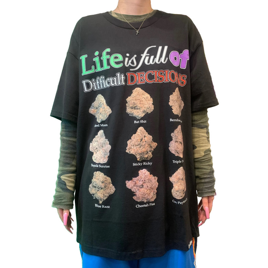 Cookies クッキーズ Full Of Choices Tee ブラック Tシャツ