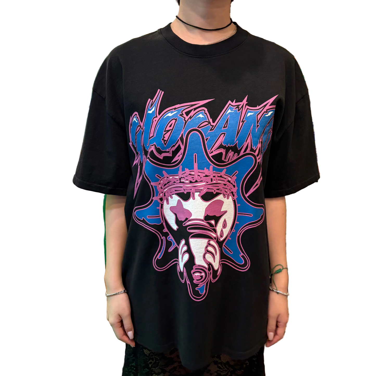 Glo Gang グロギャング A Glory World (Black) Tシャツ