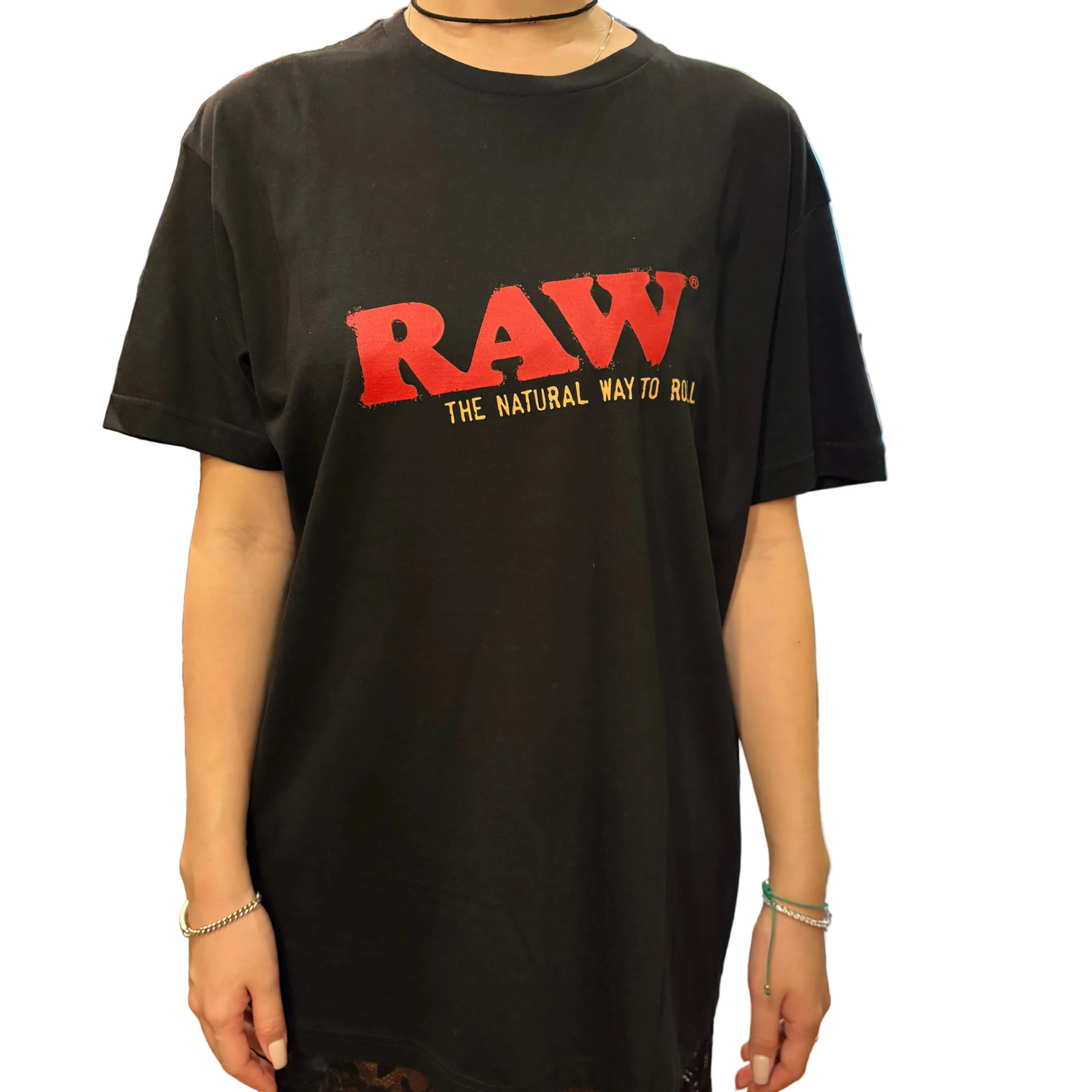 RAW ロウ LOGO Tee Black Tシャツ