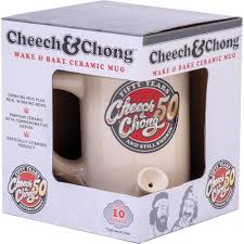 Cheech & Chong チーチ&チョン Wake & Bake Ceramic Mug Pipe マグカップパイプ