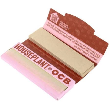 OCB オーシービー Houseplant Brown Rice 1 1/4 Papers + Tips ペーパー+チップ