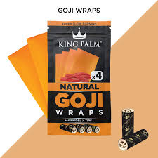 KING PALM キングパーム Goji Blunt Wraps 4Pack & Filter Tips ブラント+チップ 4枚入り