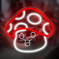 Decor Mushroom Shaped LED Neon Sign ライト