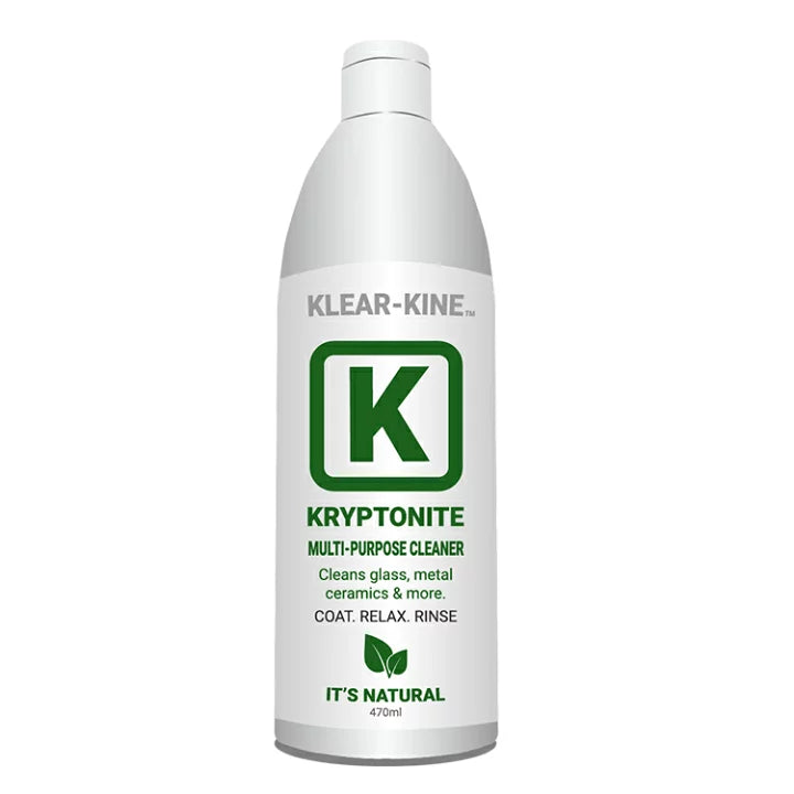 KLEAR Kryptonit クリアクリプトナイト パイプ&水パイプ洗浄液トラベルボトル クリーナー 470ml KLEAR/NAKED