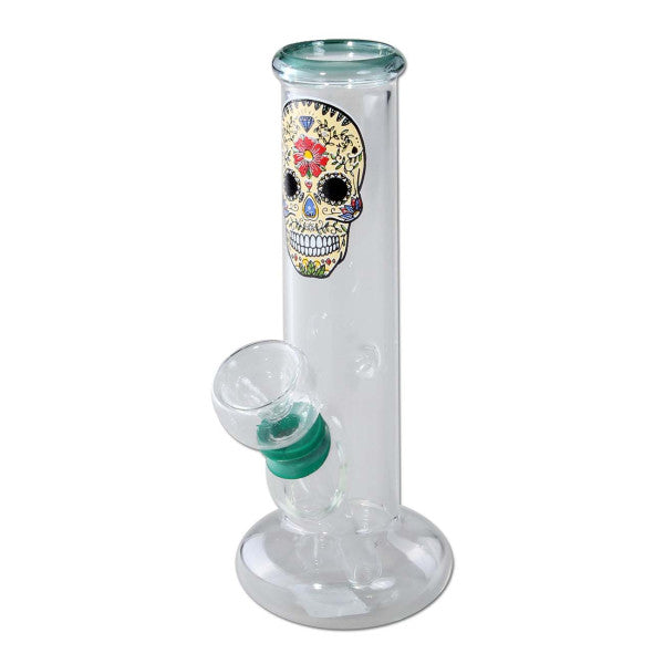 Mini Glass Water Pipe SKULL ミニ水パイプ #2018254