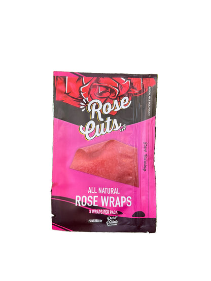 ★Rose Cuts ローズカット Purple/Pink Rose Wraps（3枚入） ブラント