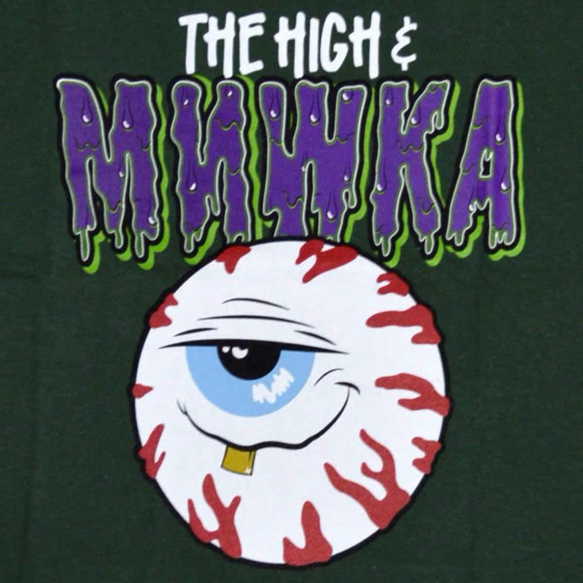 The High & Mighty ザハイアンドマイティーx Mishka Stoney Baloney T-Shirt Tシャツ グリーン