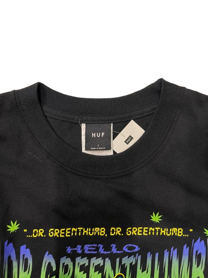 HUF x Cypress Hill ハフxサイプレスヒル Dr. Greenthumb Black T-Shirt Tシャツ ブラック