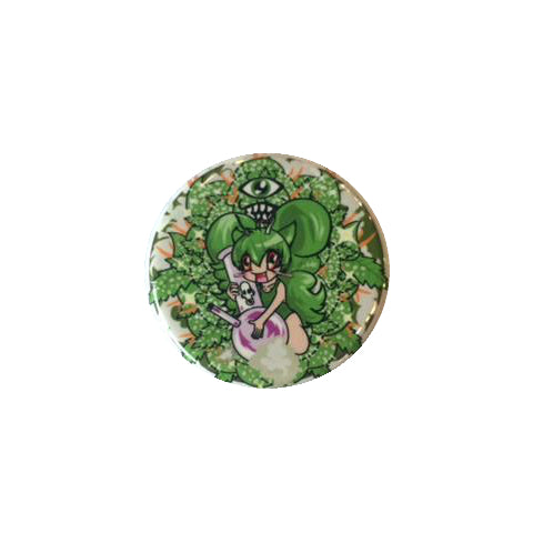 HOTBOX SESSIONS ホットボックスセッションズ  "KRSM" 缶バッチ tin badge