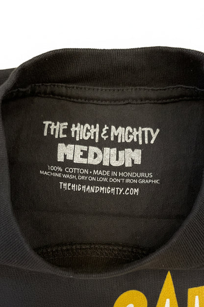 The High & Mighty ザハイアンドマイティー Adam Bomb Wild Trip Black T-Shirt Tシャツ