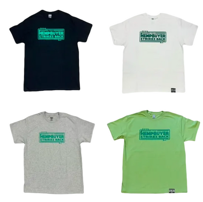 2000B.C. ORIGINALS ツーサウザンドビーシーオリジナル TEE "HEMP BUYER STRIKES BACK" Tシャツ ホワイト/ブラック/グレー/グリーン