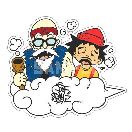 HOTBOXSESSIONS ホットボックスセッションズ "GOOF BALLZ" ステッカー sticker