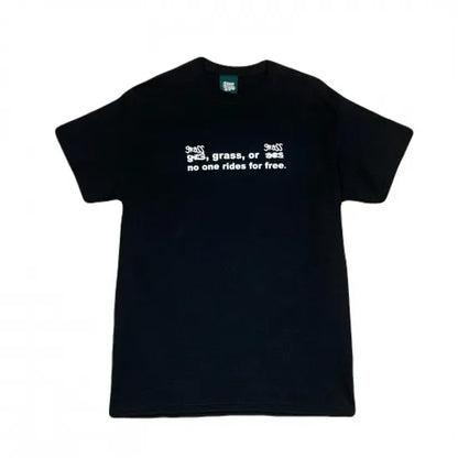 HOTBOX SESSIONS ホットボックスセッションズ " NO ONE RIDES FREE" Tシャツ グリーン/ネイビー/ブラック