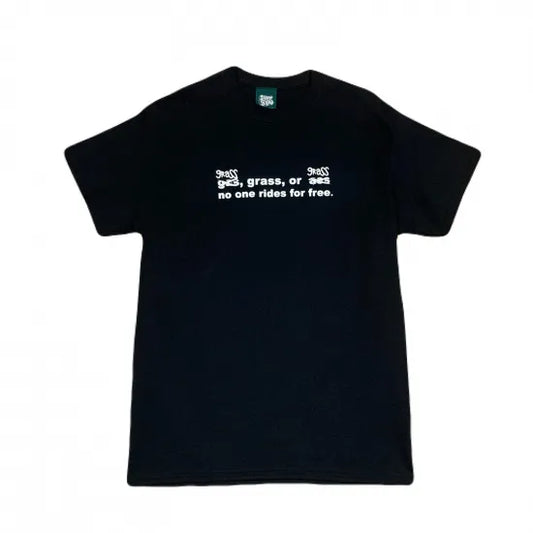 HOTBOX SESSIONS ホットボックスセッションズ " NO ONE RIDES FREE" Tシャツ グリーン/ネイビー/ブラック