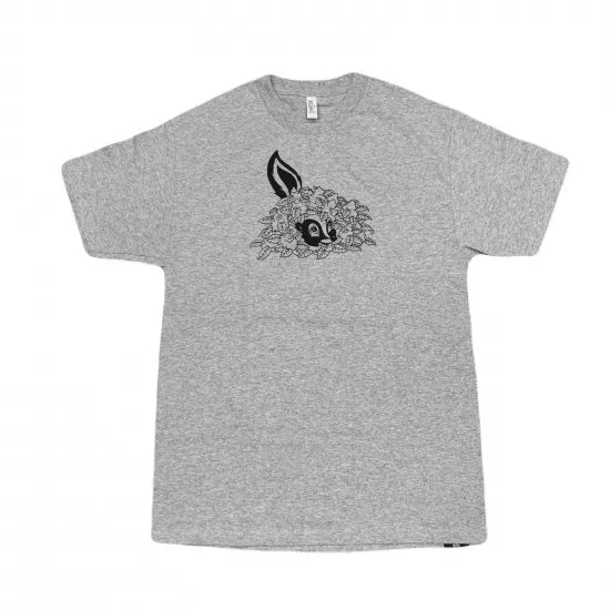 HOTBOX SESSIONS ホットボックスセッションズ "FLOWER" Tシャツ  グレー/オリーブ