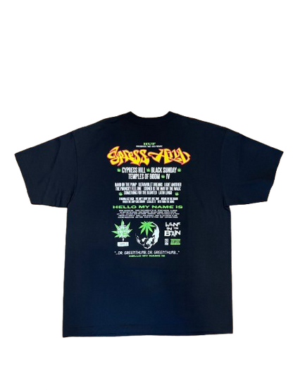 HUF x Cypress Hill ハフxサイプレスヒル Dr. Greenthumb Black T-Shirt Tシャツ ブラック