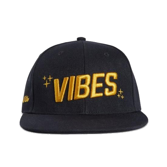 VIBES バイブス SNAP BACK CAP Black キャップ ブラック