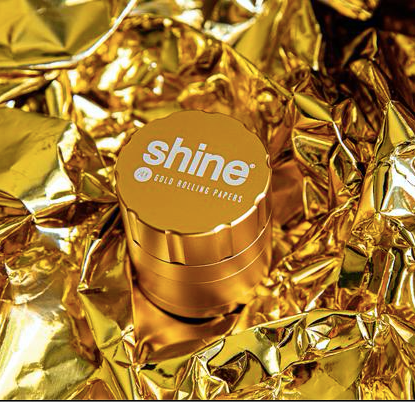 Shine シャイン Gold 4Piece Grinder グラインダー #G7