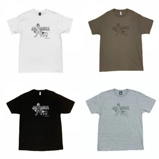 HOTBOXSESSIONS ホットボックスセッションズ"UMA"　Tシャツ ホワイト/オリーブ/ブラック/ネイビー