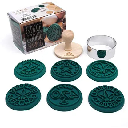 Silicone Cookie Stamps 6ピース シリコンクッキースタンプ