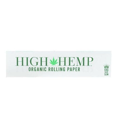 HIGH HEMP ハイヘンプ Organic Rolling Paper スリムペーパー