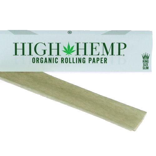 HIGH HEMP ハイヘンプ Organic Rolling Paper スリムペーパー