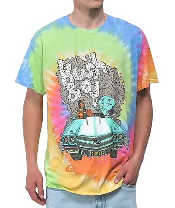 DIAMOND SUPPLY Co ダイアモンドサプライ X Taylor Gang テイラーギャング X We○d maps KUSH  TEE TieDye