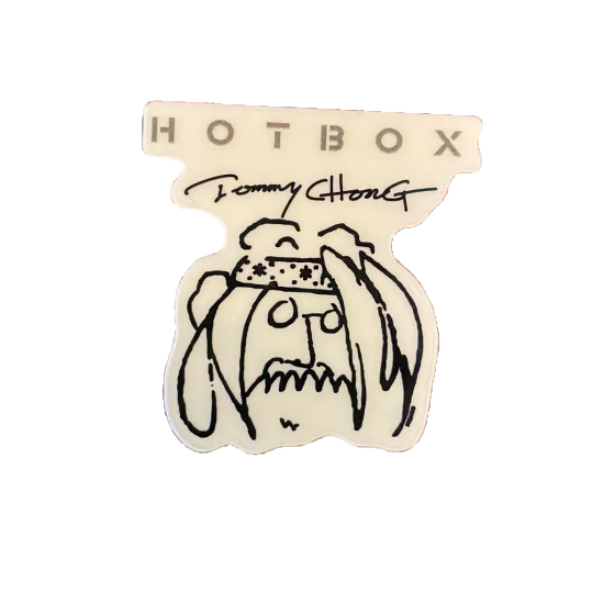 HOTBOX SESSIONS ホットボックスセッションズ "TommyChong" ステッカー sticker