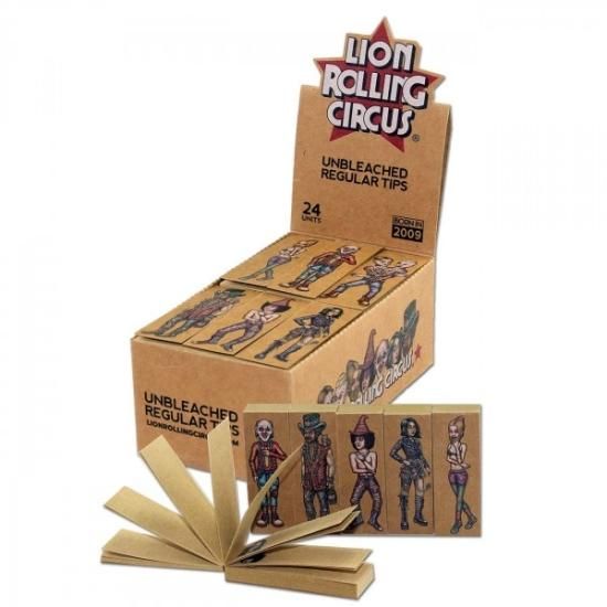 Lion Rolling Circus ライオンローリングサーカス Regular Tips unbleached チップ