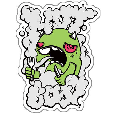 HOTBOX SESSIONS ホットボックスセッションズ "CASPER MUNCHIE" ステッカー sticker