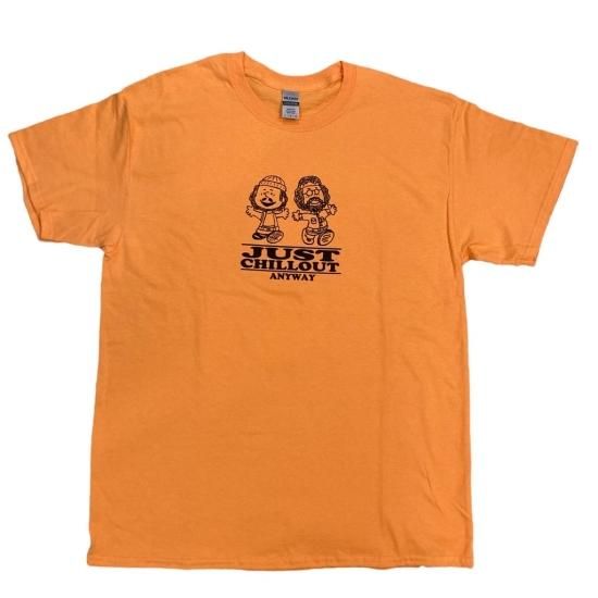 HOTBOXSESSIONS ホットボックスセッションズ "JUST CHILLOUT ANYWAY" Tシャツ