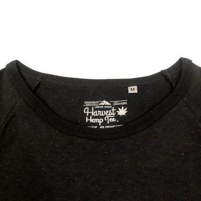 HARVEST HEMP TEE  ハーベストヘンプ× HOTBOX SESSIONS  ホットボックスセッションズ"Baseball Tee" LONG SLEEVE TEE L/S ロングTシャツ