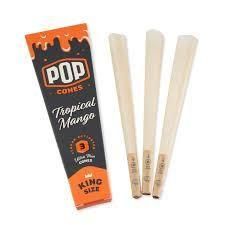 POP Cones ポップコーン papers unbleached king size プレロールコーン