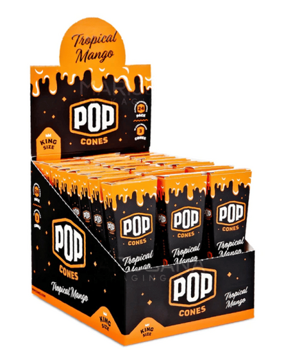 POP Cones ポップコーン papers unbleached king size プレロールコーン