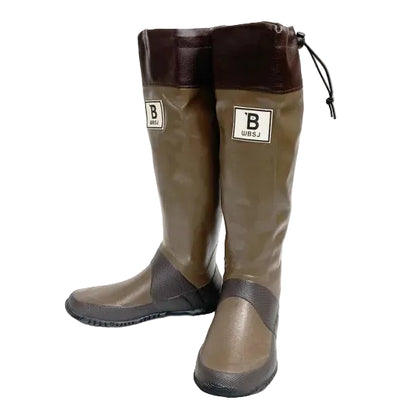 日本野鳥の会 バードウオッチング長靴 boots Brown ブーツ
