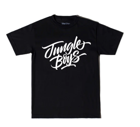 JUNGLE BOYS ジャングルボーイズStacked Tee (Black/White)