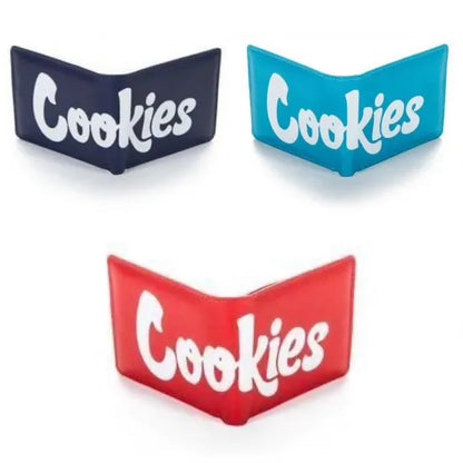 Cookies クッキーズ  TEXTURED FAUX LEATHER WALLET ウォレット 財布 クッキーズブルー/ネイビー/レッド