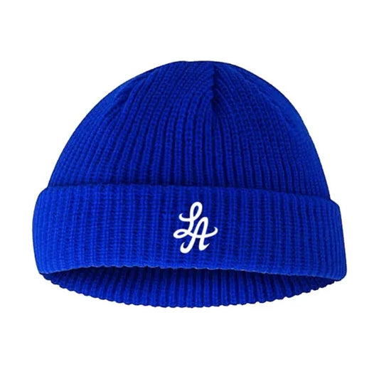HOT ROD ホットロッド SHOREMAN LOGO BEANIE (ROYALE BLUE/WHITE)   ニットキャップ