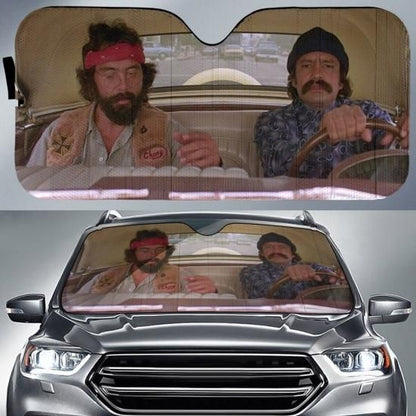 Cheech & Chong チーチ＆チョン Car Sun Shades カーサンシェード