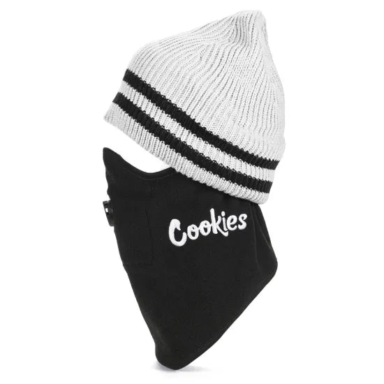 Cookies クッキーズ  "GLACIERS OF ICE FACE MASK"  White キャップ フェイスマスク