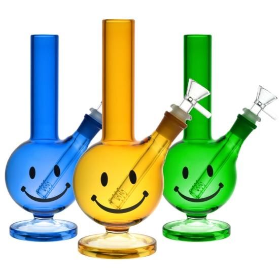 Smiley Face Bubble Base Water Pipe 水パイプ #SM1