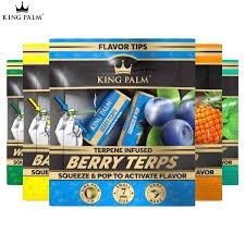 KING PALM キングパーム FLAVORED TIPS 2パック (7MM)  カプセルフィルターチップ
