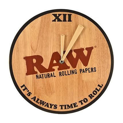 RAW ロウ WOODEN CLOCK ウッドクロック 掛け時計