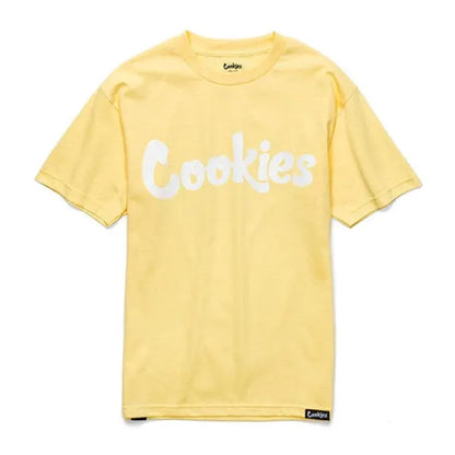 【SALE!!】Cookies クッキーズ"Original Logo" tee Tシャツ イエロー/ホワイト