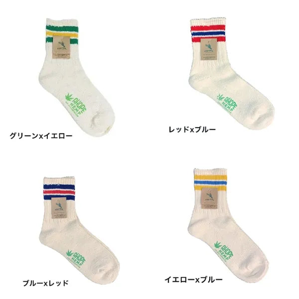 A HOPE HEMP  アホープヘンプ #HEMP HSX-100 (ヘンプソックス)