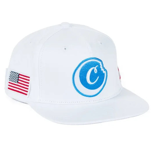 Cookies クッキーズ AWARD TOUR SNAPBACK CAP キャップ ホワイト/ブラック