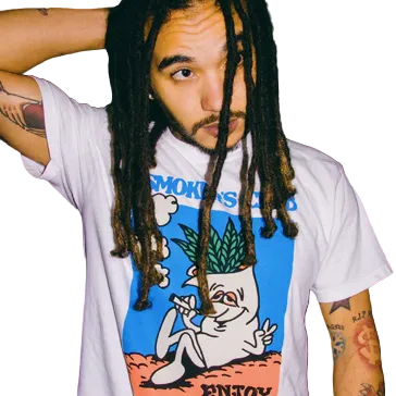The smokers club ザスモーカーズクラブ「Enjoy Yourself Doobie Tee」 Tシャツ