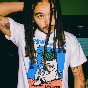 The smokers club ザスモーカーズクラブ「Enjoy Yourself Doobie Tee」 Tシャツ