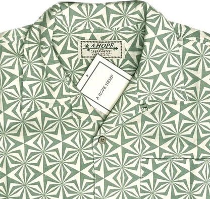 A HOPE HEMP アポープヘンプ S/S SHIRT シャツ 星麻