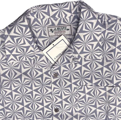 A HOPE HEMP アポープヘンプ S/S SHIRT シャツ 星麻